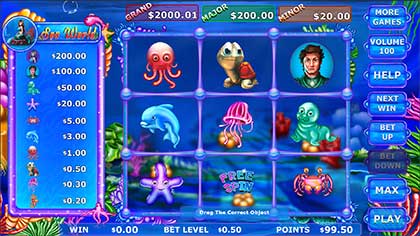 Skill-base Game Sea World Sea World By Wild Cat Skill Games